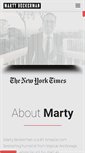 Mobile Screenshot of martybeckerman.com